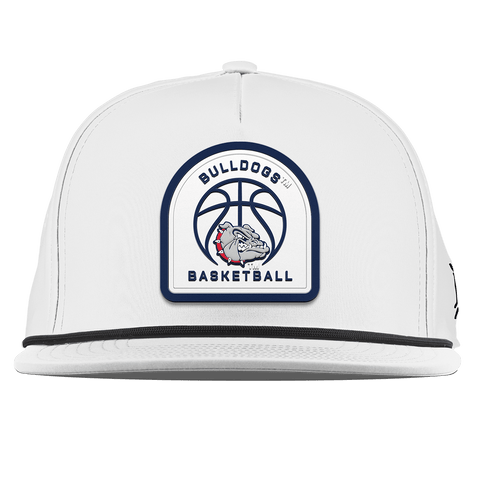 Gonzaga University "Gonzaga Basketball" Flat 5 Panel Rope White