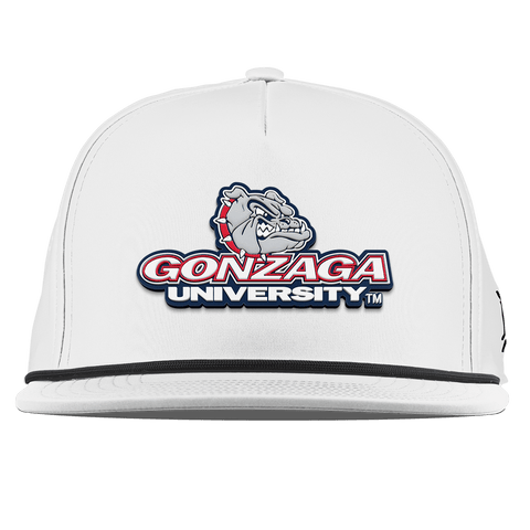 Gonzaga University "Gonzaga Team Logo" Flat 5 Panel Rope White