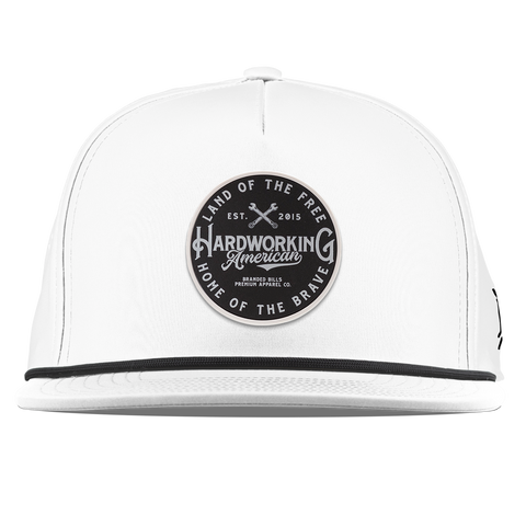 Hardworking PVC Flat 5 Panel Rope White