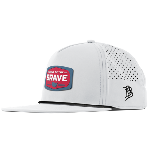 Home of the Brave Flat 5 Panel Rope White