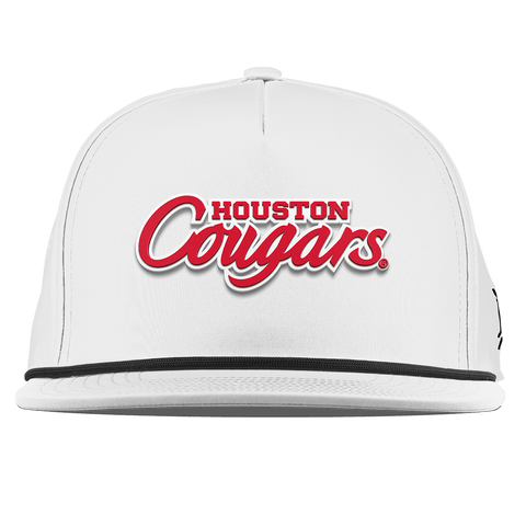 University of Houston "Houston Cougars" Flat 5 Panel Rope White