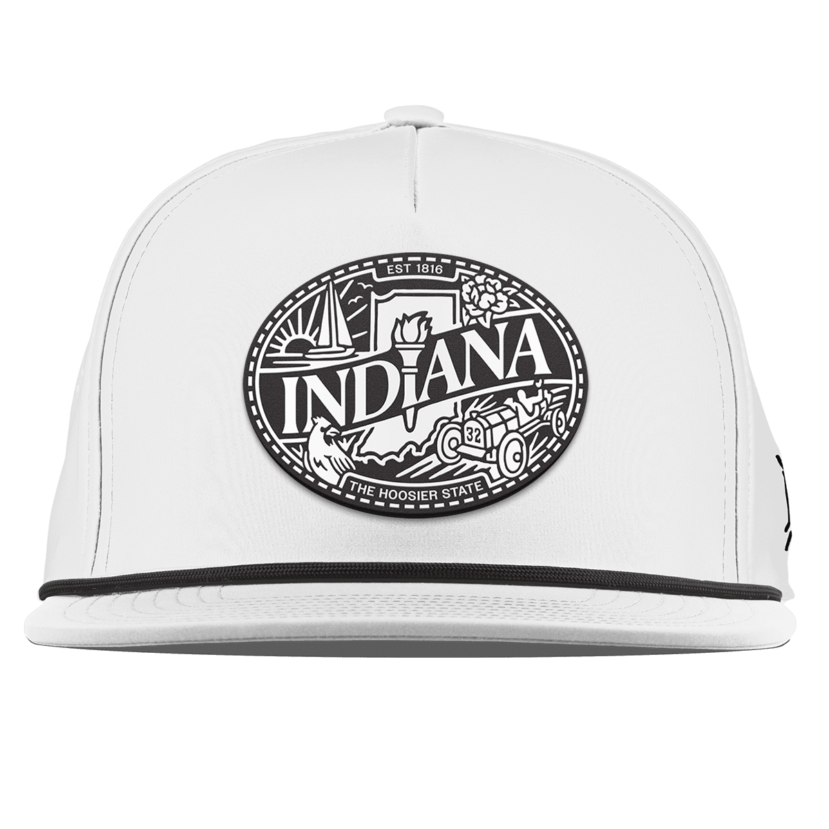 Indiana Traveler Flat 5 Panel Rope White