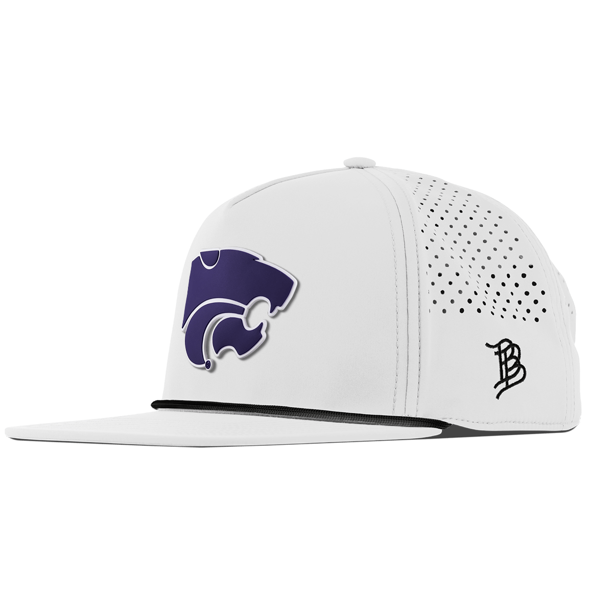 Kansas State "Kansas State Team Logo" Flat 5 Panel Rope