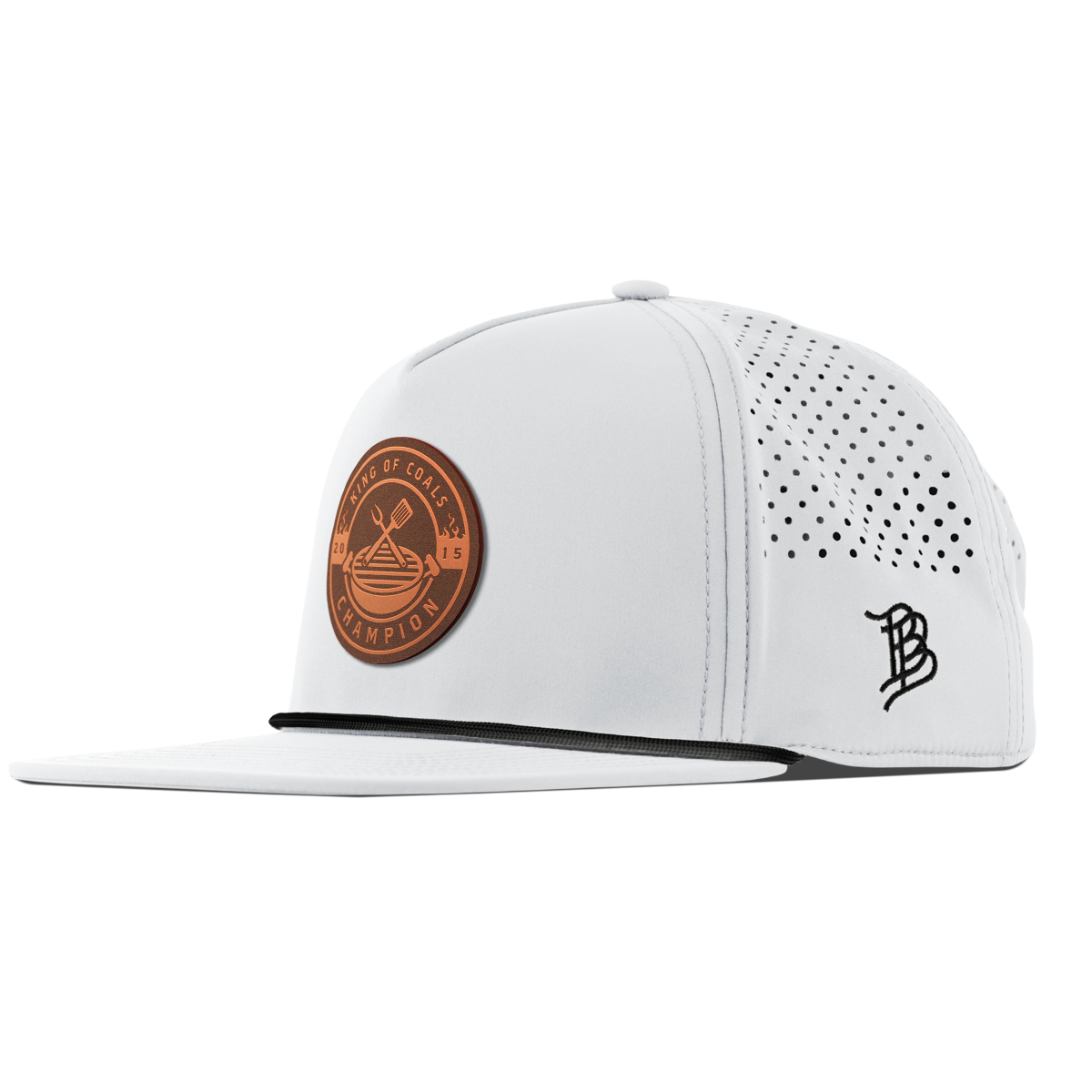 King of Coals Flat 5 Panel Rope White