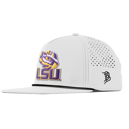 Louisiana State University "LSU Tiger Eye" Flat 5 Panel Rope White