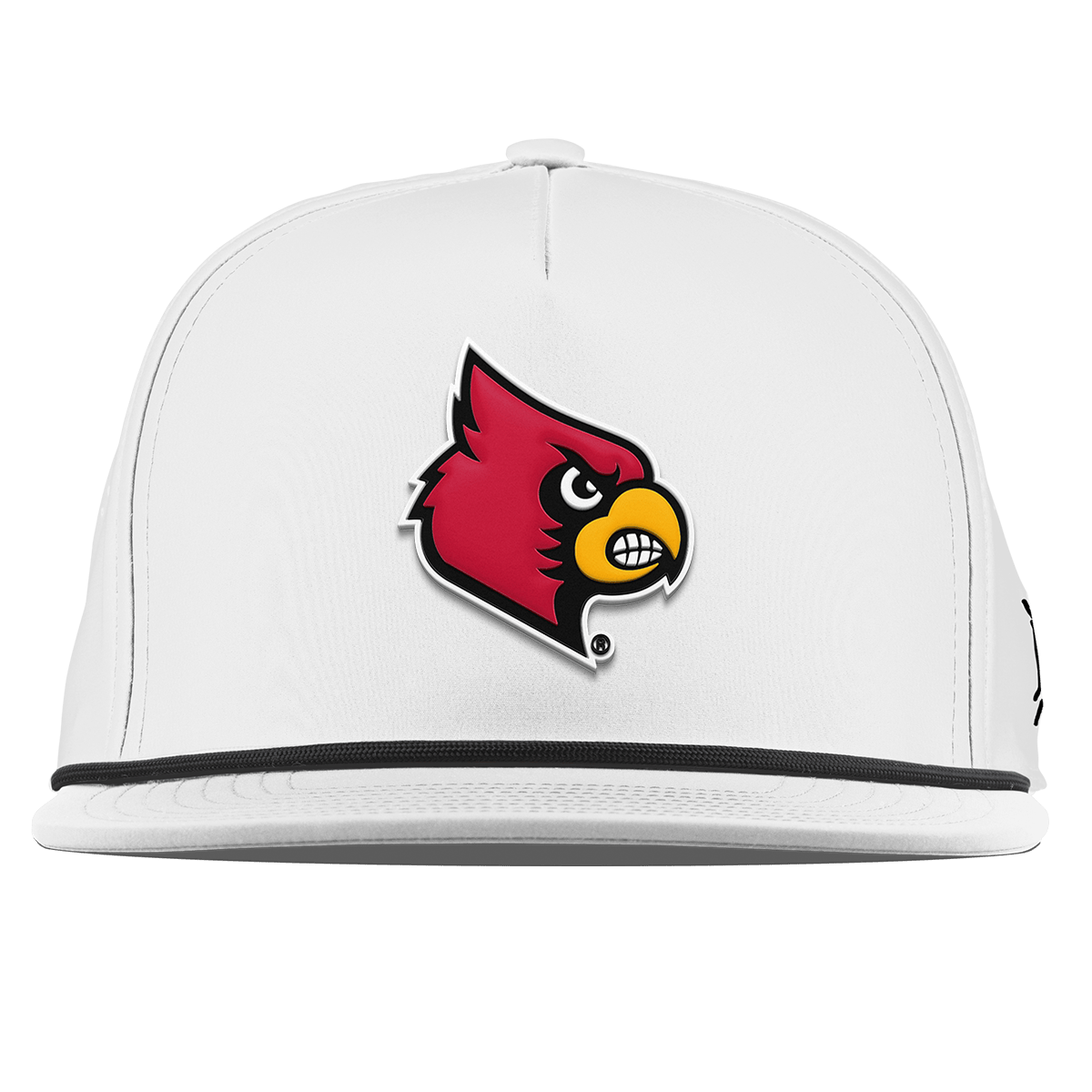 University of Louisville "Louisville Team Logo" Flat 5 Panel Rope White