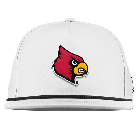 University of Louisville "Louisville Team Logo" Flat 5 Panel Rope White