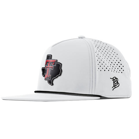 Texas Tech University "Lubbock Local" Flat 5 Panel Rope  White