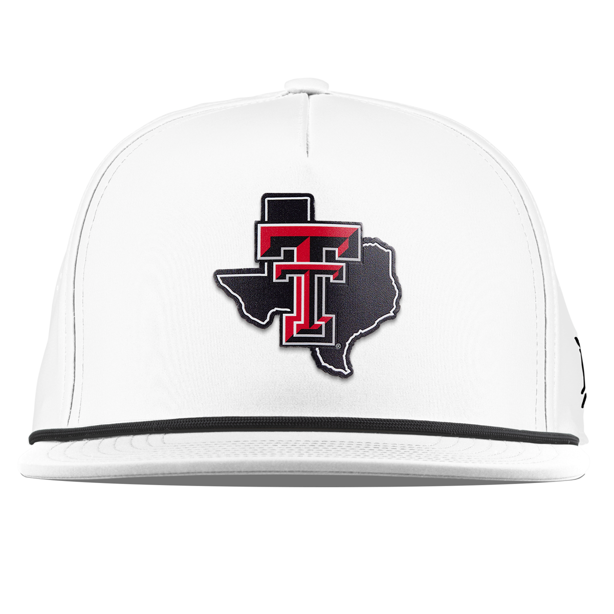 Texas Tech University "Lubbock Local" Flat 5 Panel Rope White