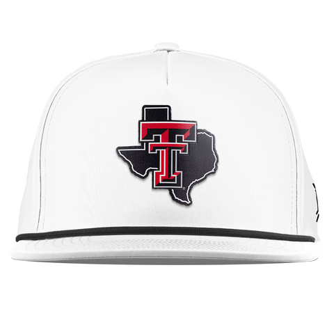 Texas Tech University "Lubbock Local" Flat 5 Panel Rope White