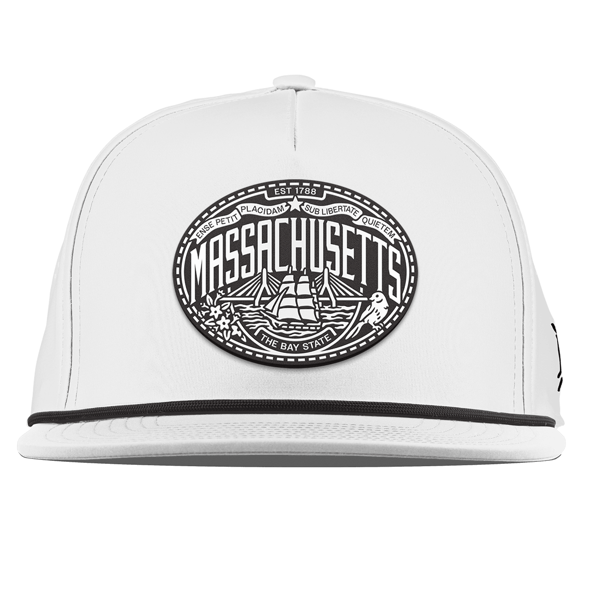 Massachusetts Traveler Flat 5 Panel Rope White