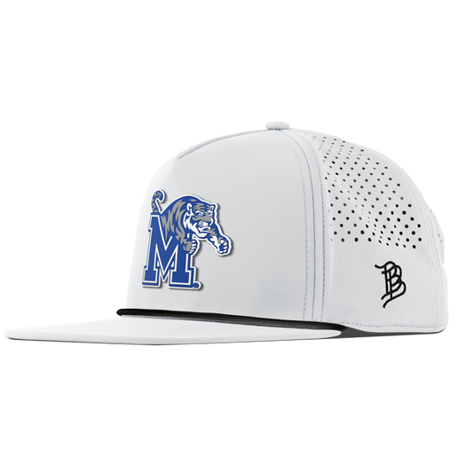 University of Memphis "Memphis Team Logo" Flat 5 Panel Rope White