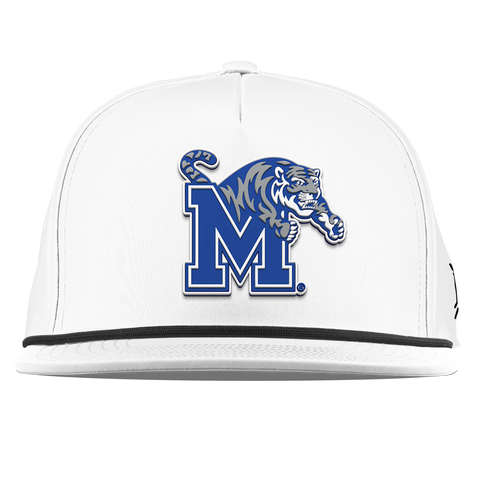 University of Memphis "Memphis Team Logo" Flat 5 Panel Rope White
