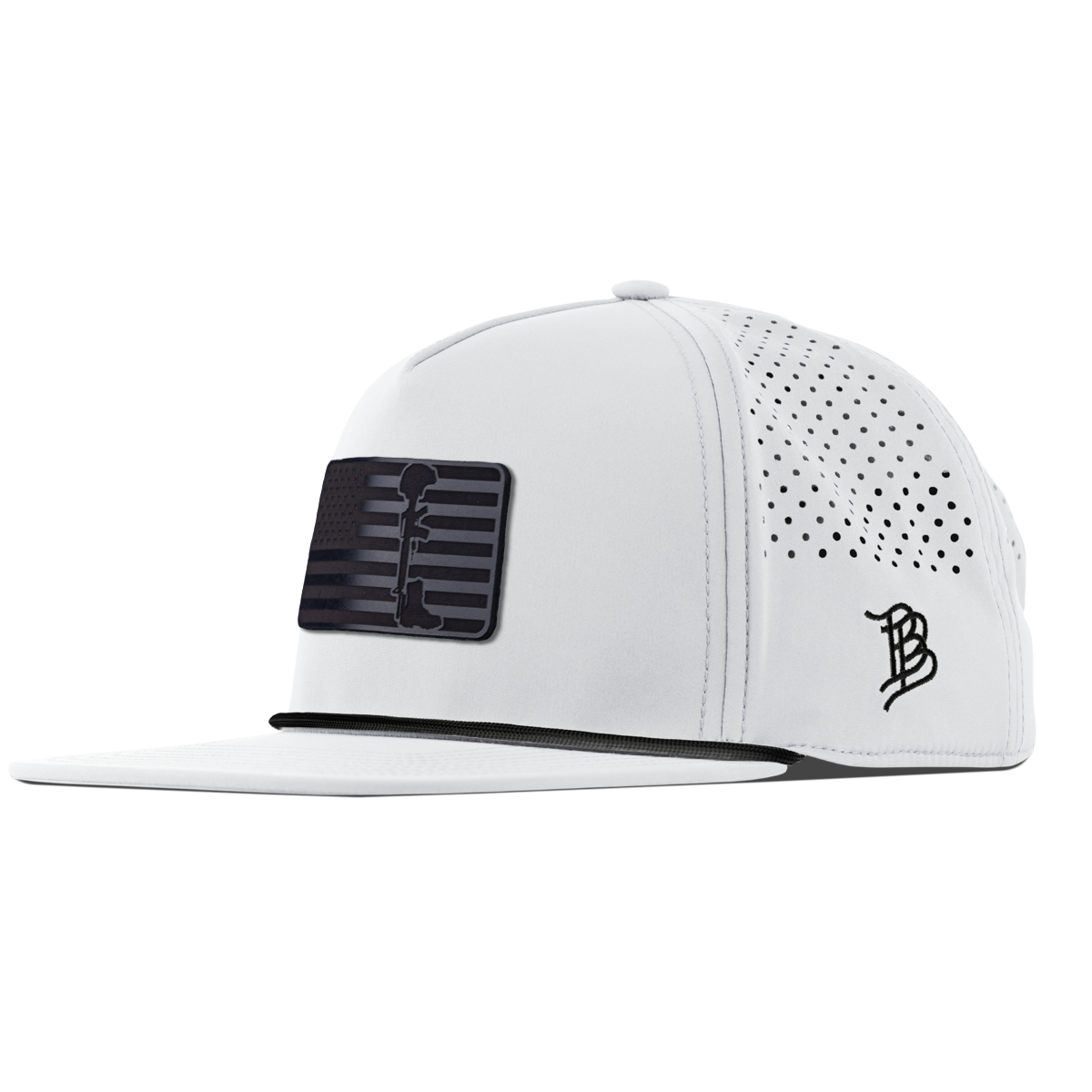 Midnight Memorial Flat 5 Panel Rope White