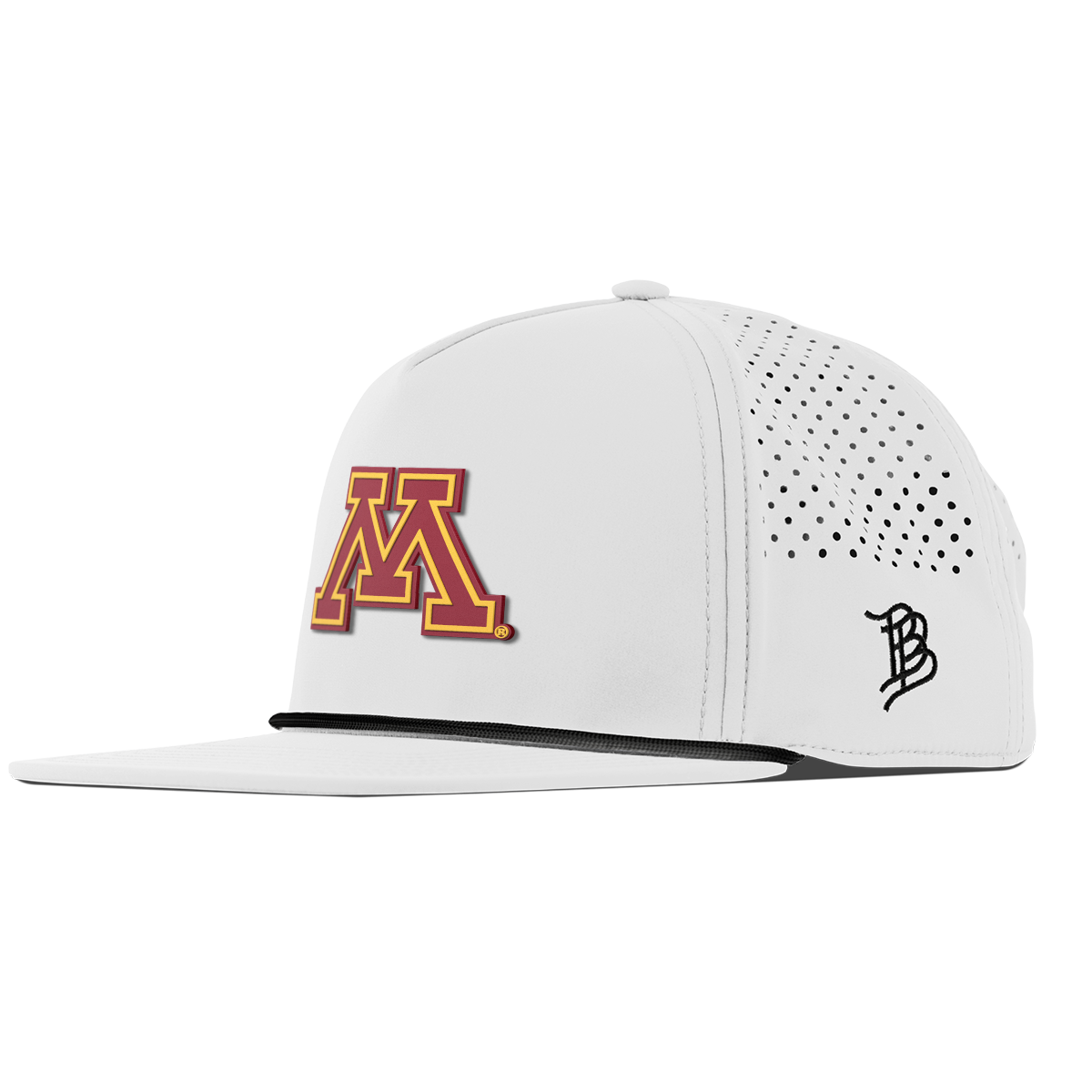 University of Minnesota "Minnesota Team Logo" Flat 5 Panel Rope White