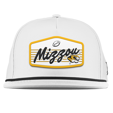 University of Missouri "Missouri Football Legacy" Flat 5 Panel Rope White