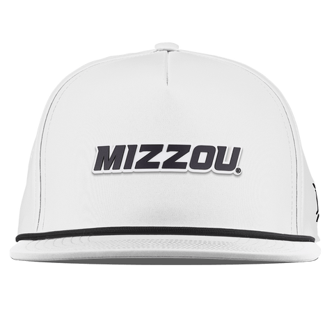 University of Missouri "Mizzou Block" Flat 5 Panel Rope White