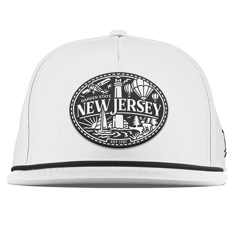 New Jersey Traveler Flat 5 Panel Rope White