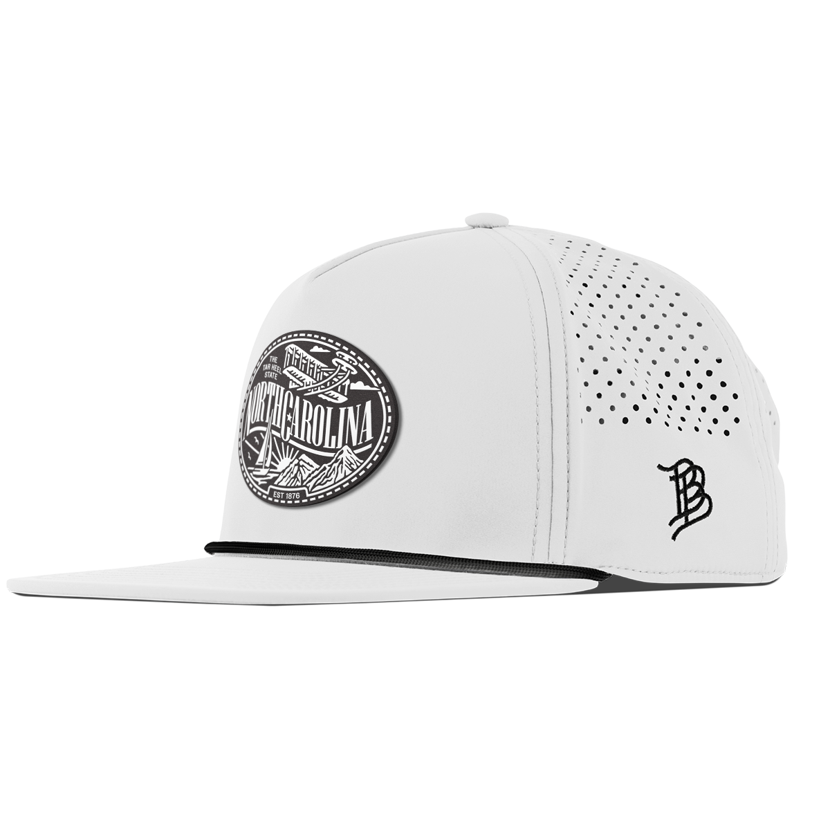 North Carolina Traveler Flat 5 Panel Rope White