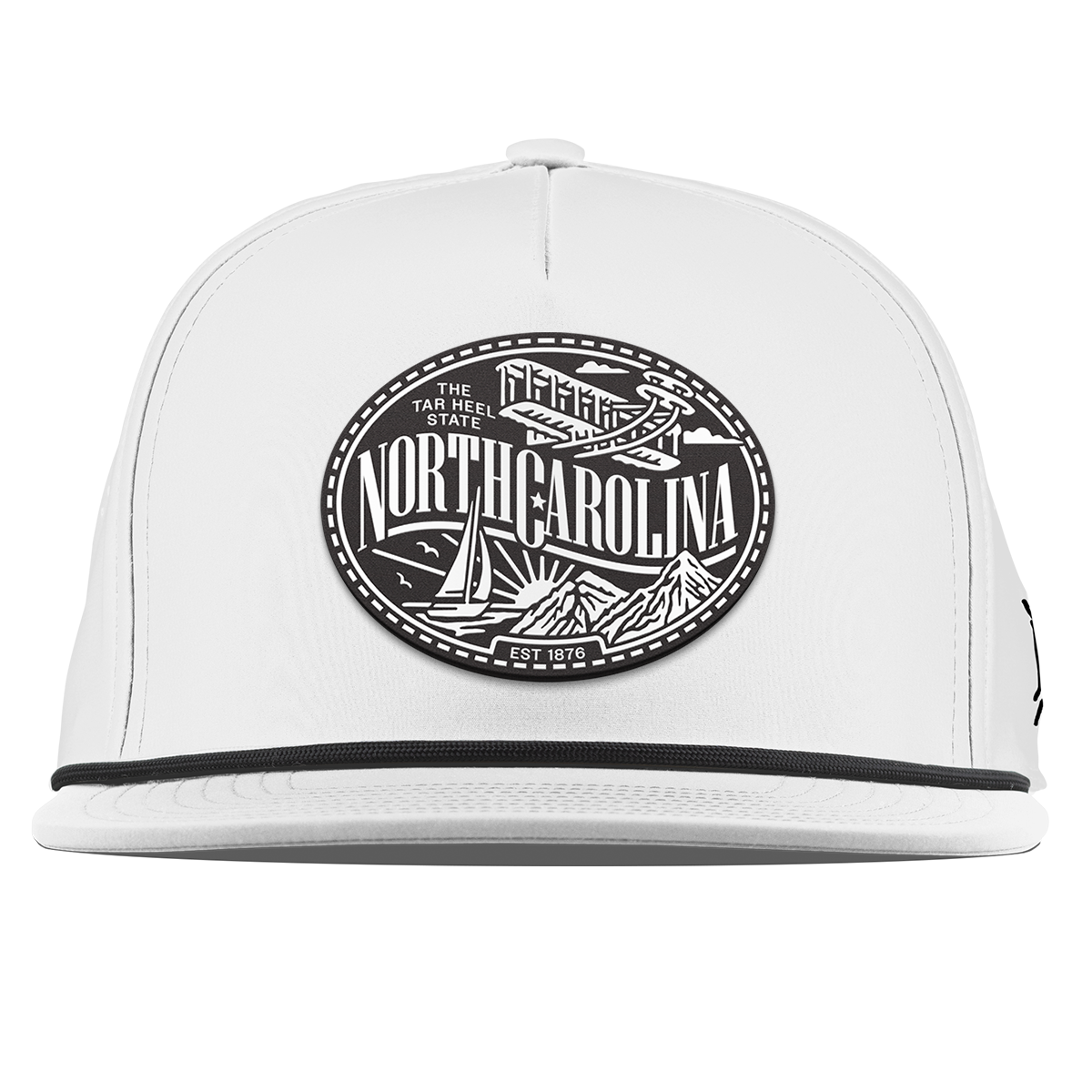 North Carolina Traveler Flat 5 Panel Rope White