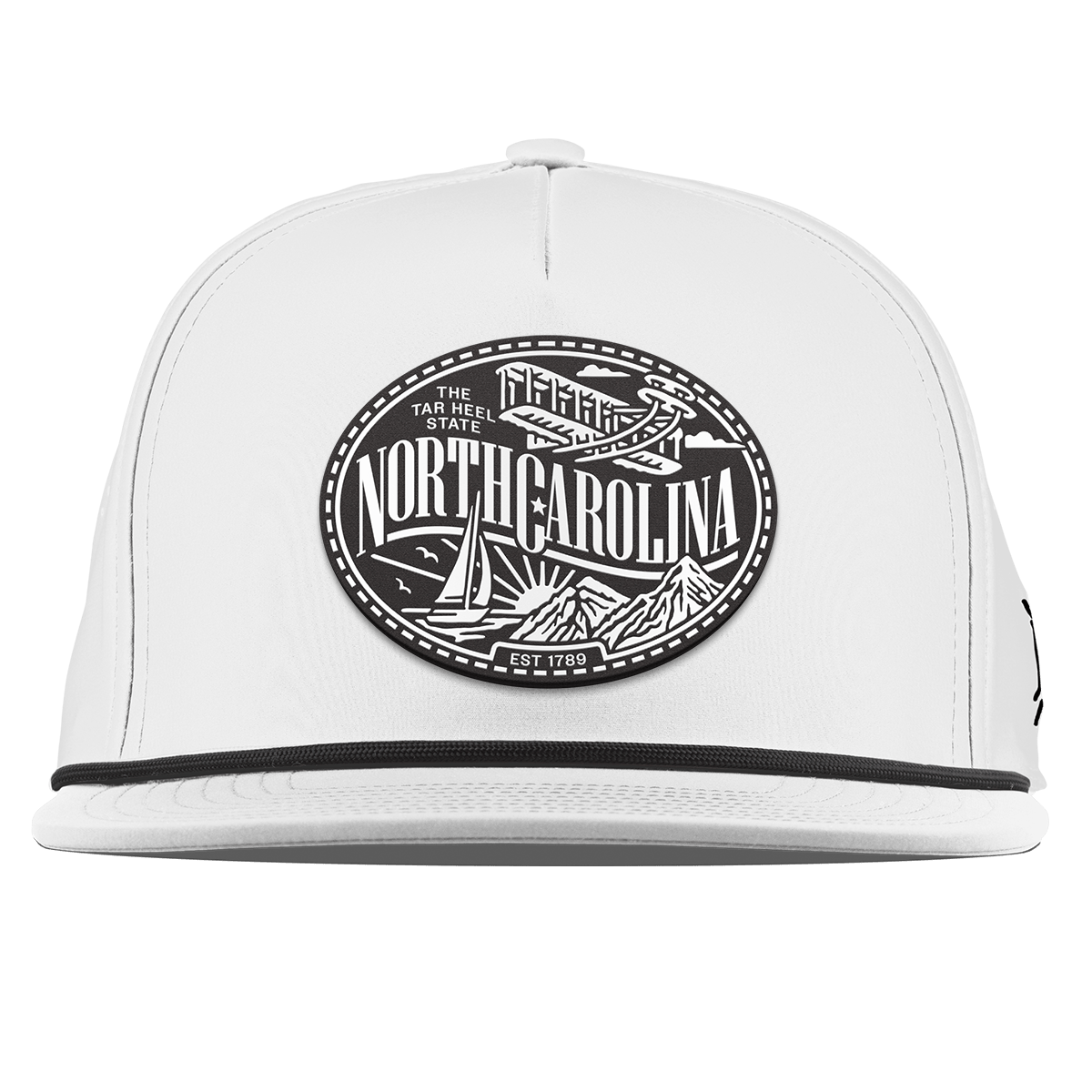 North Carolina Traveler Flat 5 Panel Rope White
