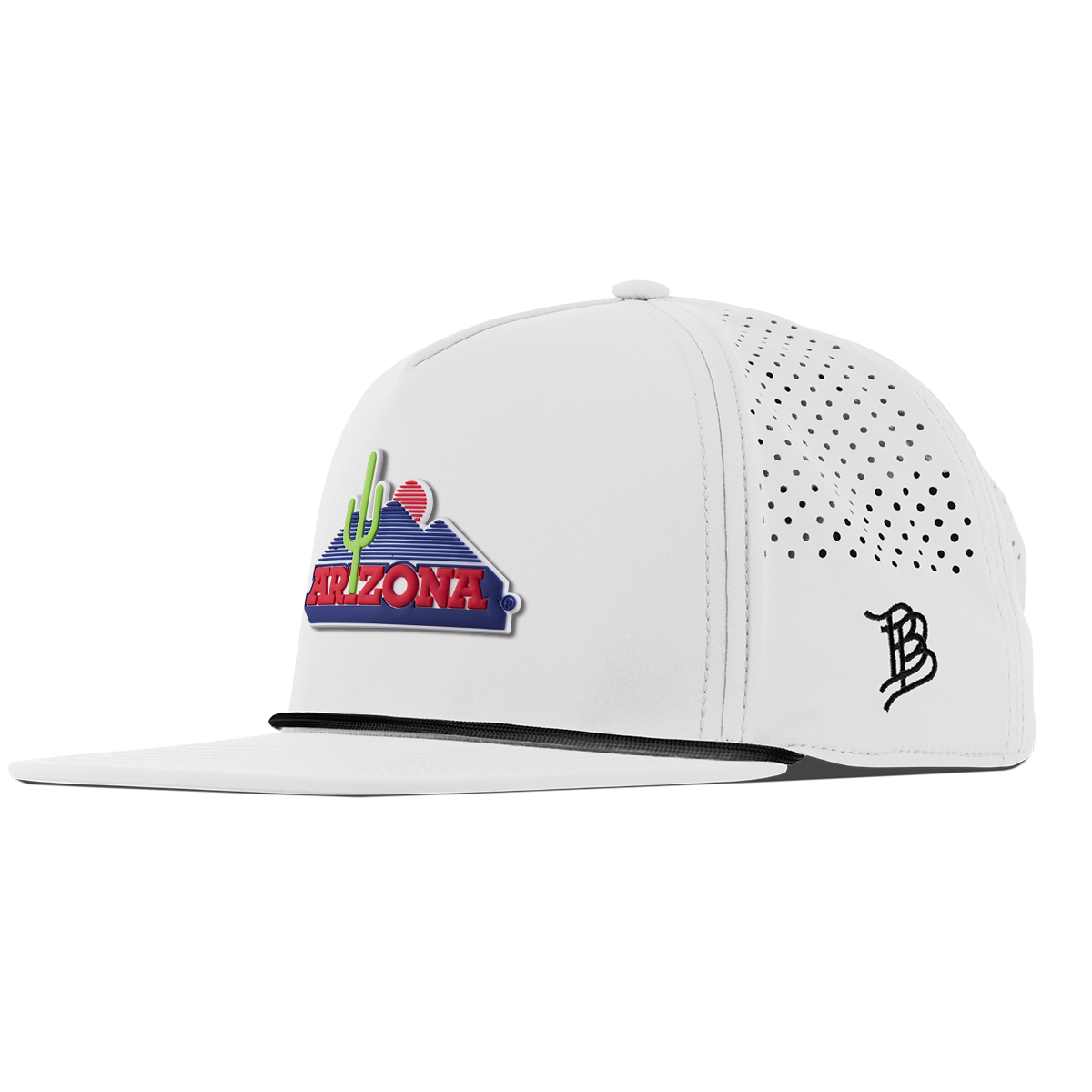 University of Arizona "OG Arizona" Flat 5 Panel Rope White