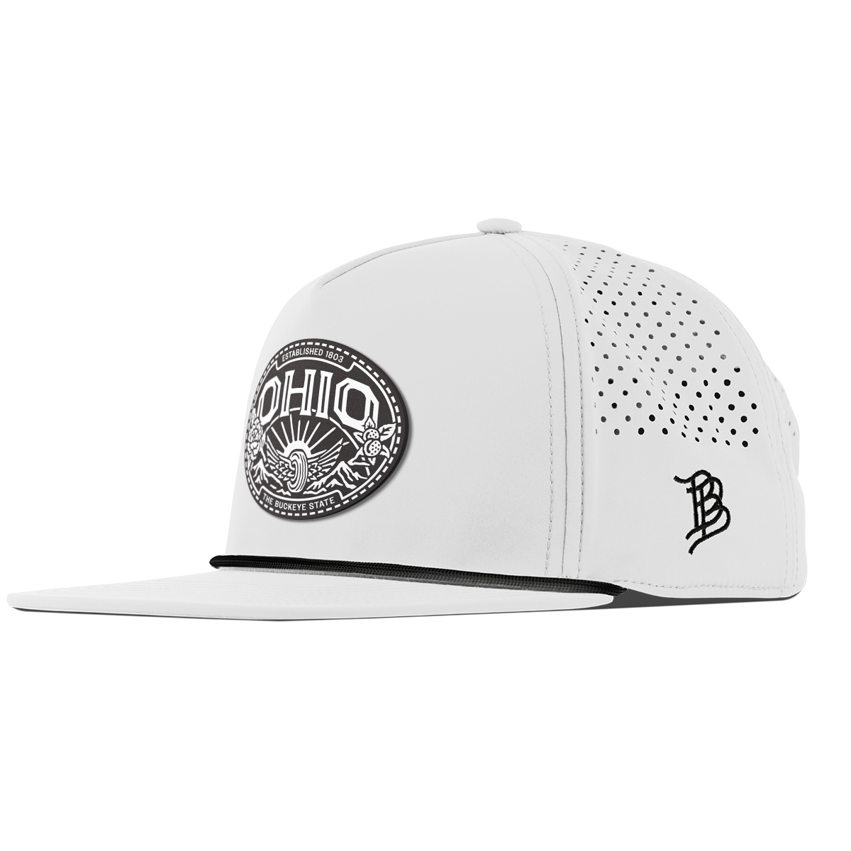 Ohio Traveler Flat 5 Panel Rope White
