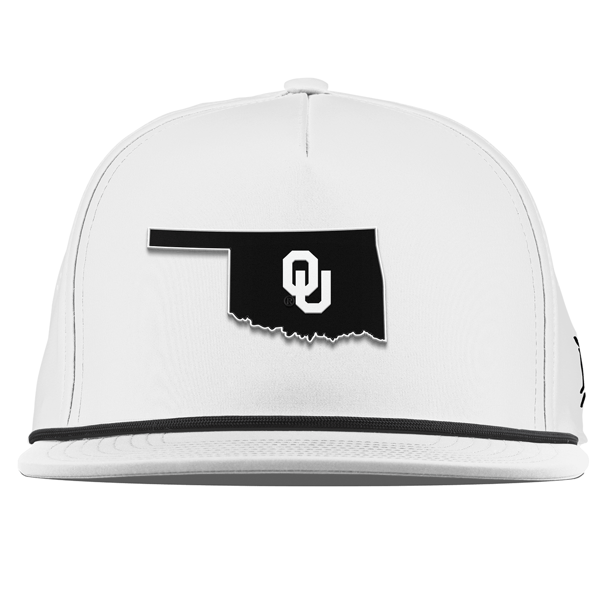 University of Oklahoma "Oklahoma Vintage Series" Flat 5 Panel Rope White