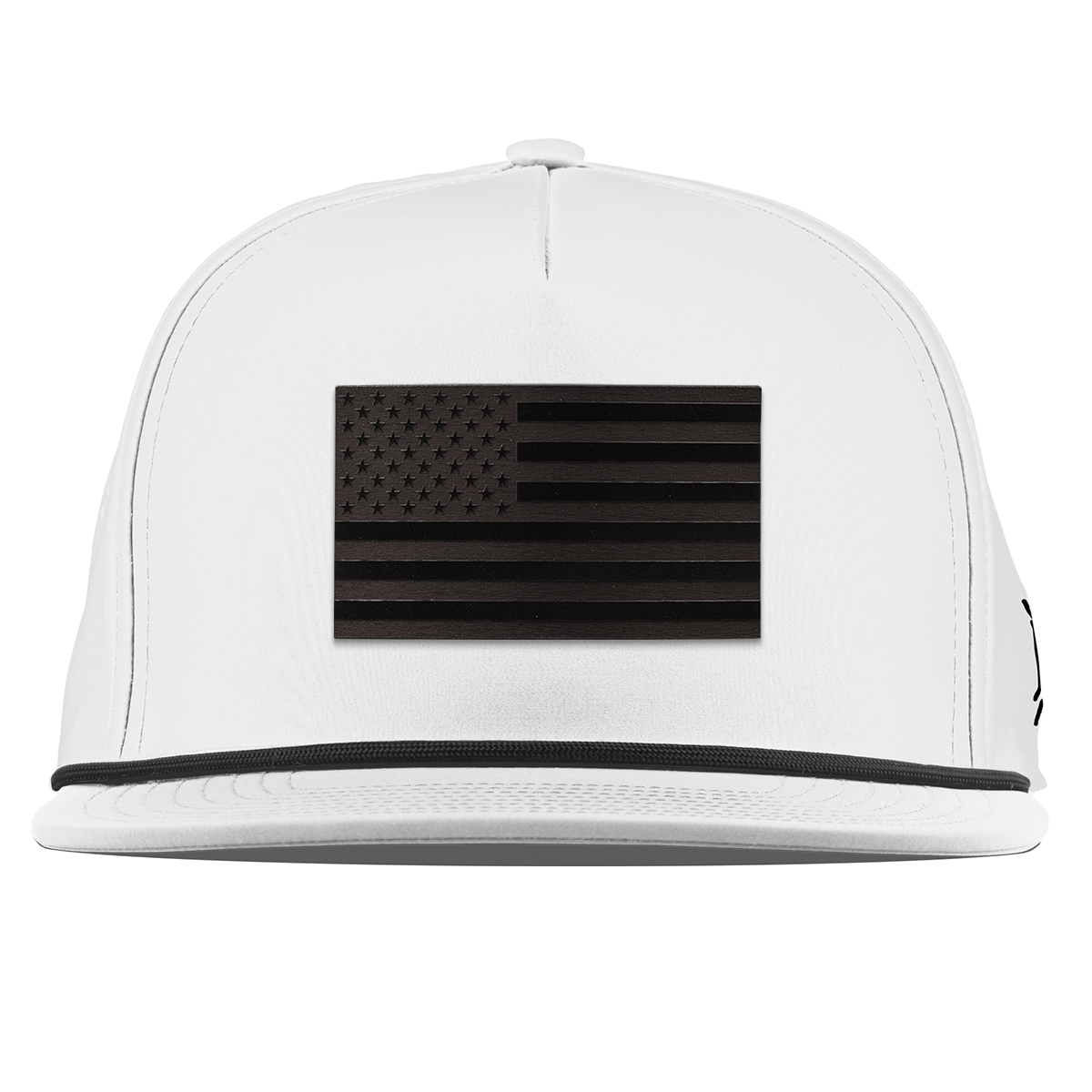 Old Glory Midnight Flat 5 Panel Rope White