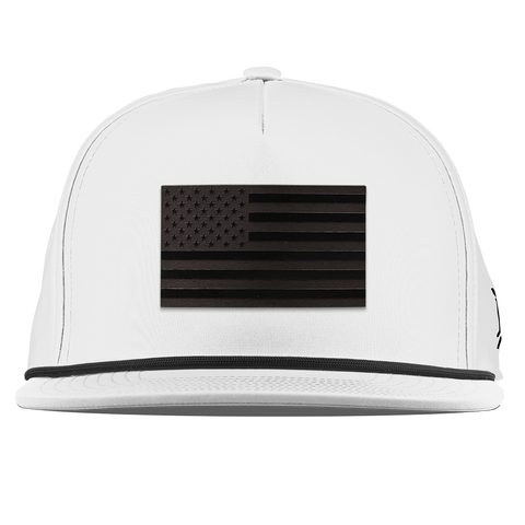 Old Glory Midnight Flat 5 Panel Rope White