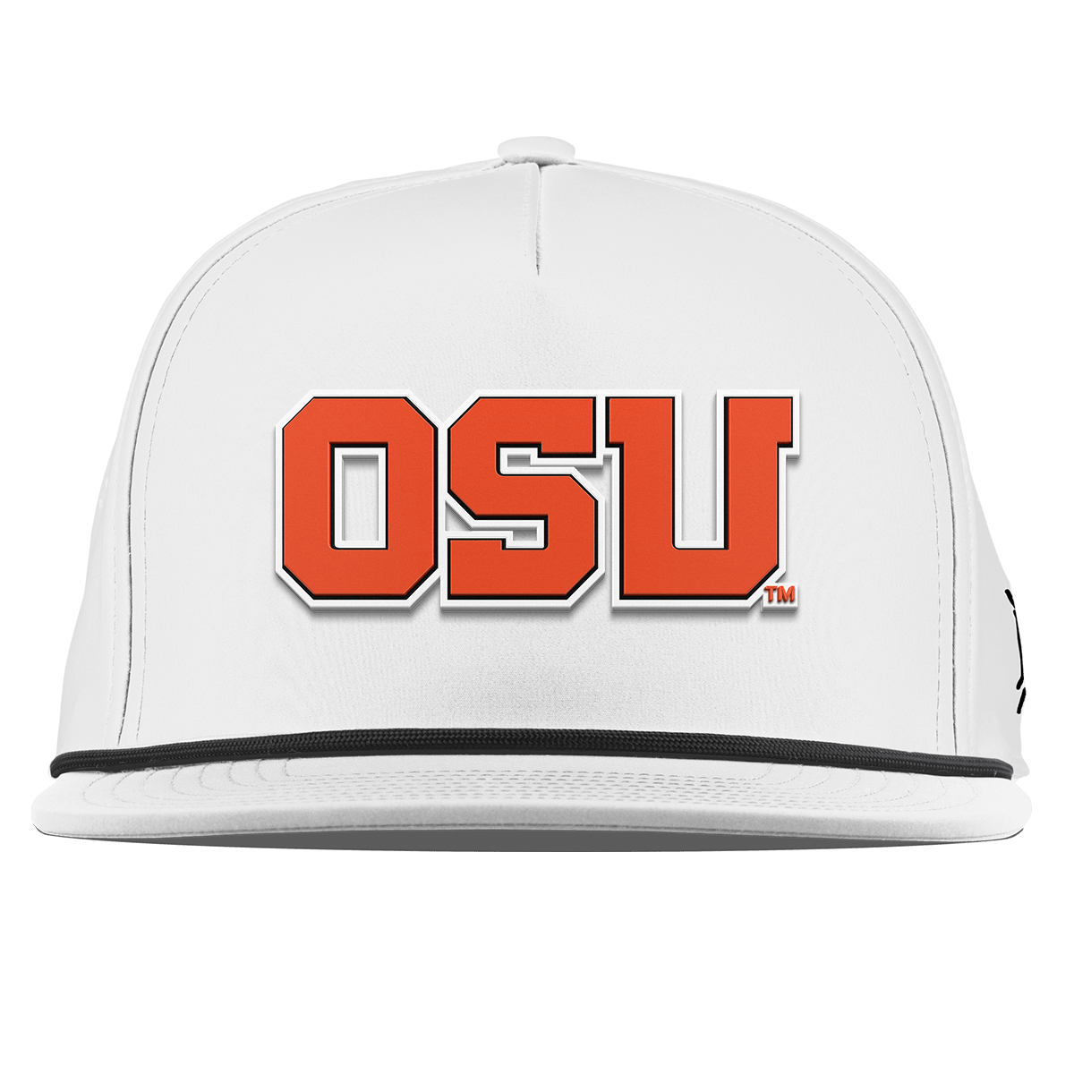 Oregon State University "Oregon State Block" Flat 5 Panel Rope White