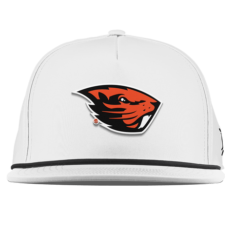 Oregon State University "Oregon State Team Logo" Flat 5 Panel Rope White