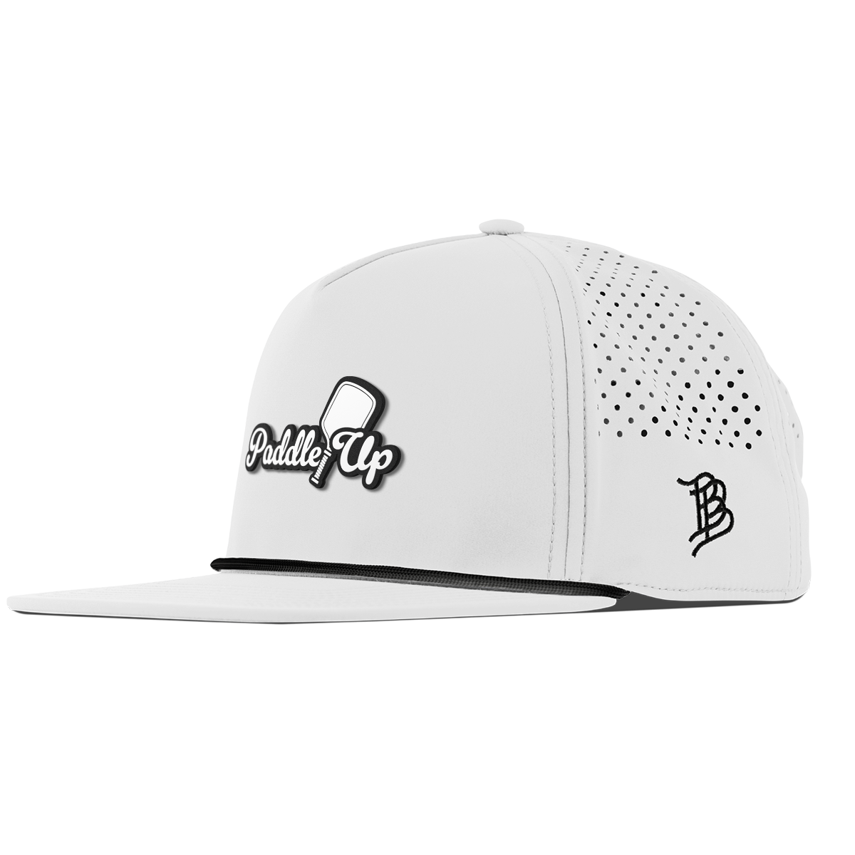 Paddle Up Flat 5 Panel Rope White