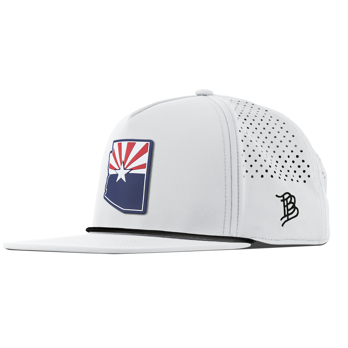 Arizona Patriot Series Flat 5 Panel Rope White 