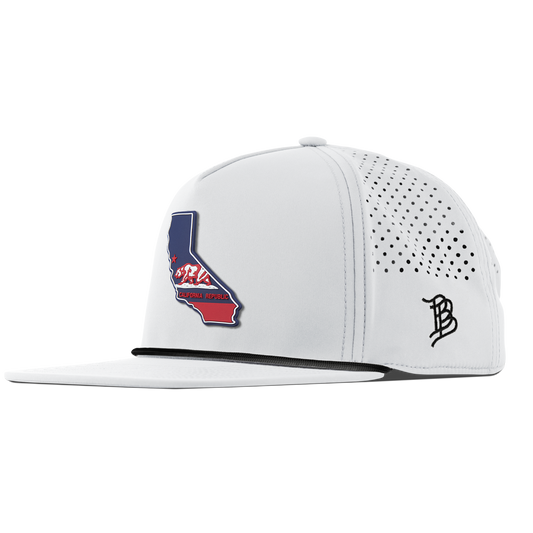 California Patriot Series Flat 5 Panel Rope White 