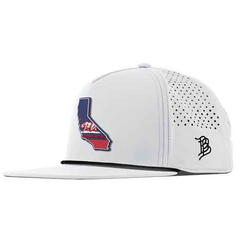 California Patriot Series Flat 5 Panel Rope White 