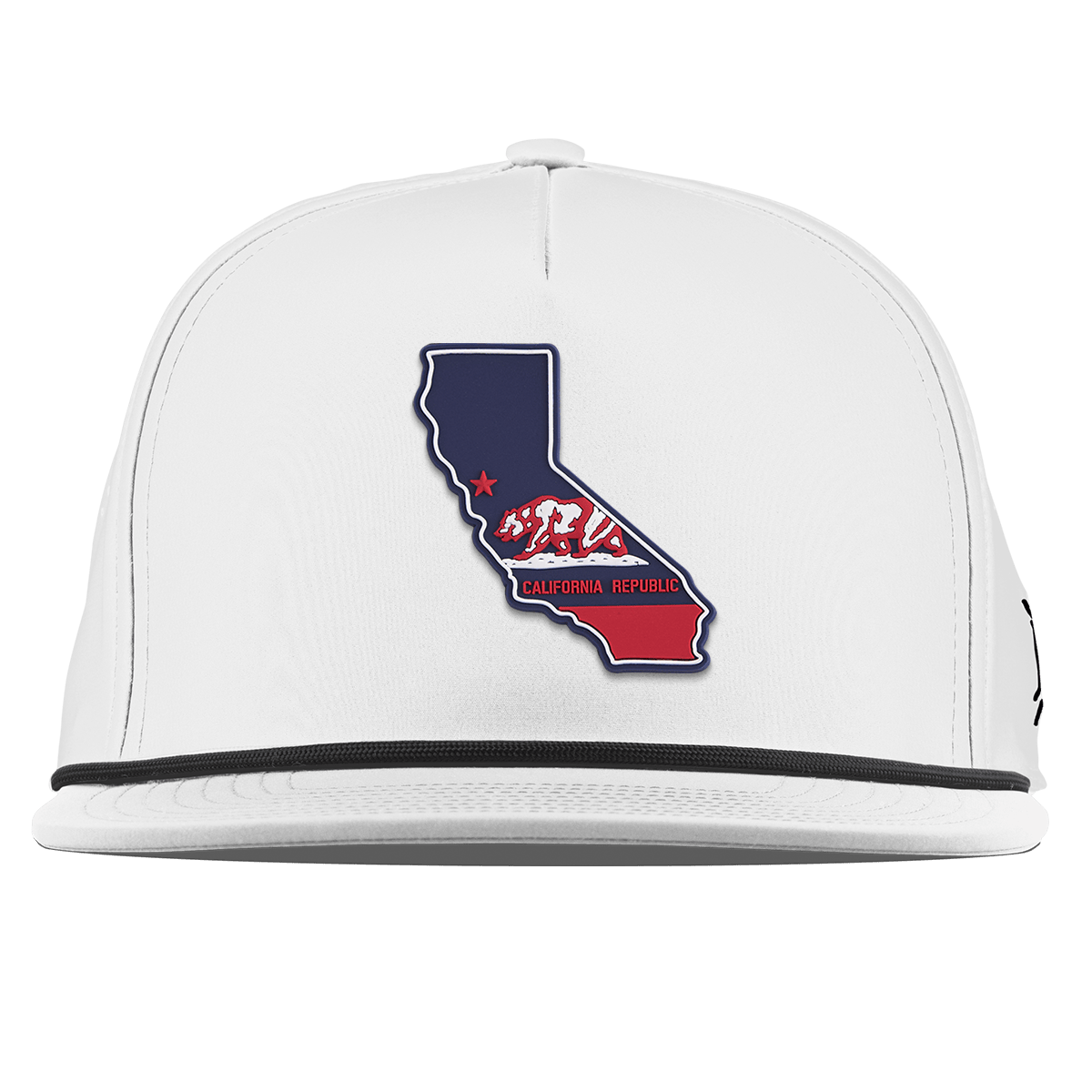 California Patriot Series Flat 5 Panel Rope White