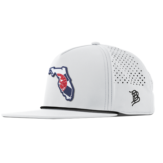 Florida Patriot Series Flat 5 Panel Rope White 