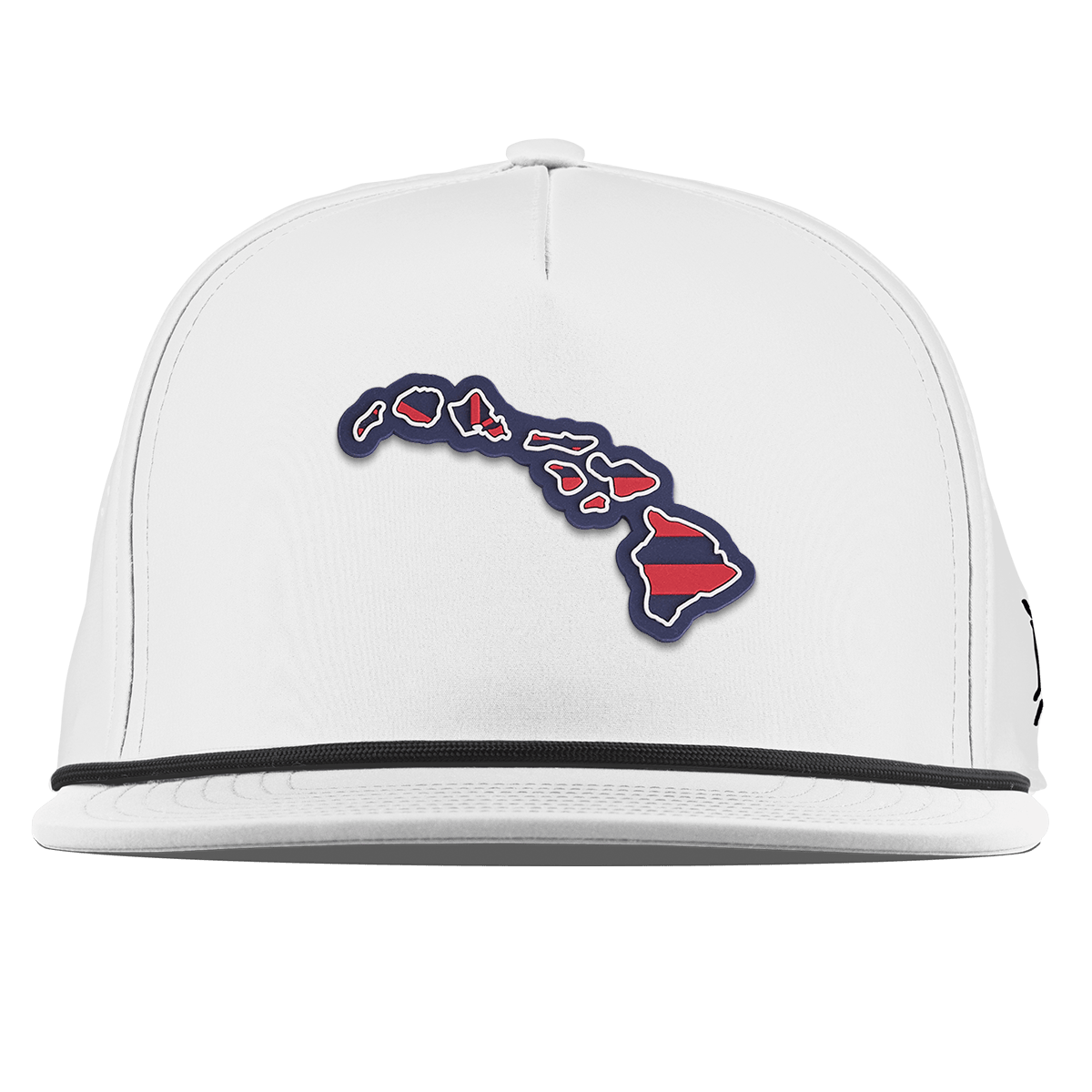 Hawaii Patriot Series Flat 5 Panel Rope White