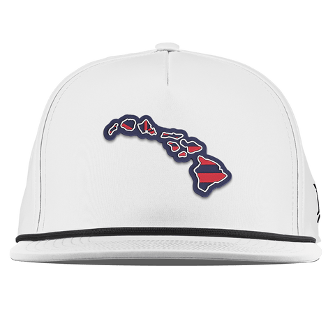 Hawaii Patriot Series Flat 5 Panel Rope White