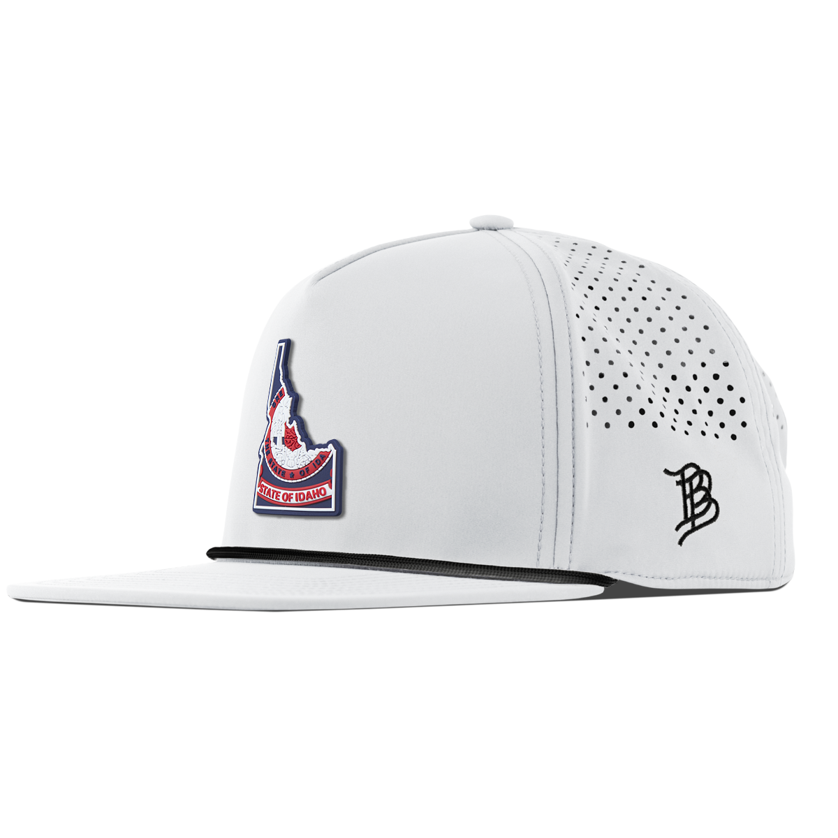 Idaho Patriot Series Flat 5 Panel Rope White 