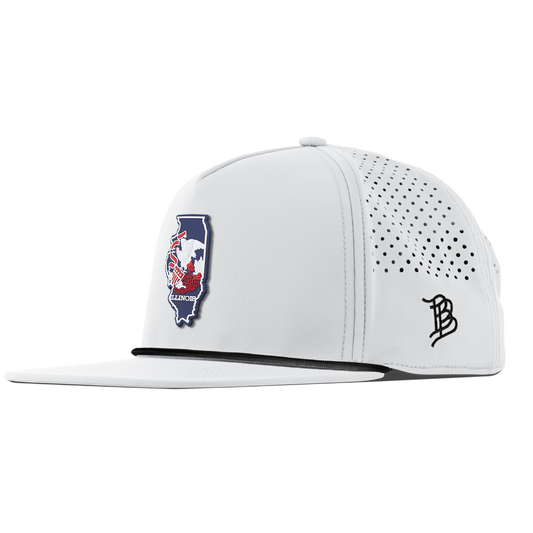 Illinois Patriot Series Flat 5 Panel Rope White 