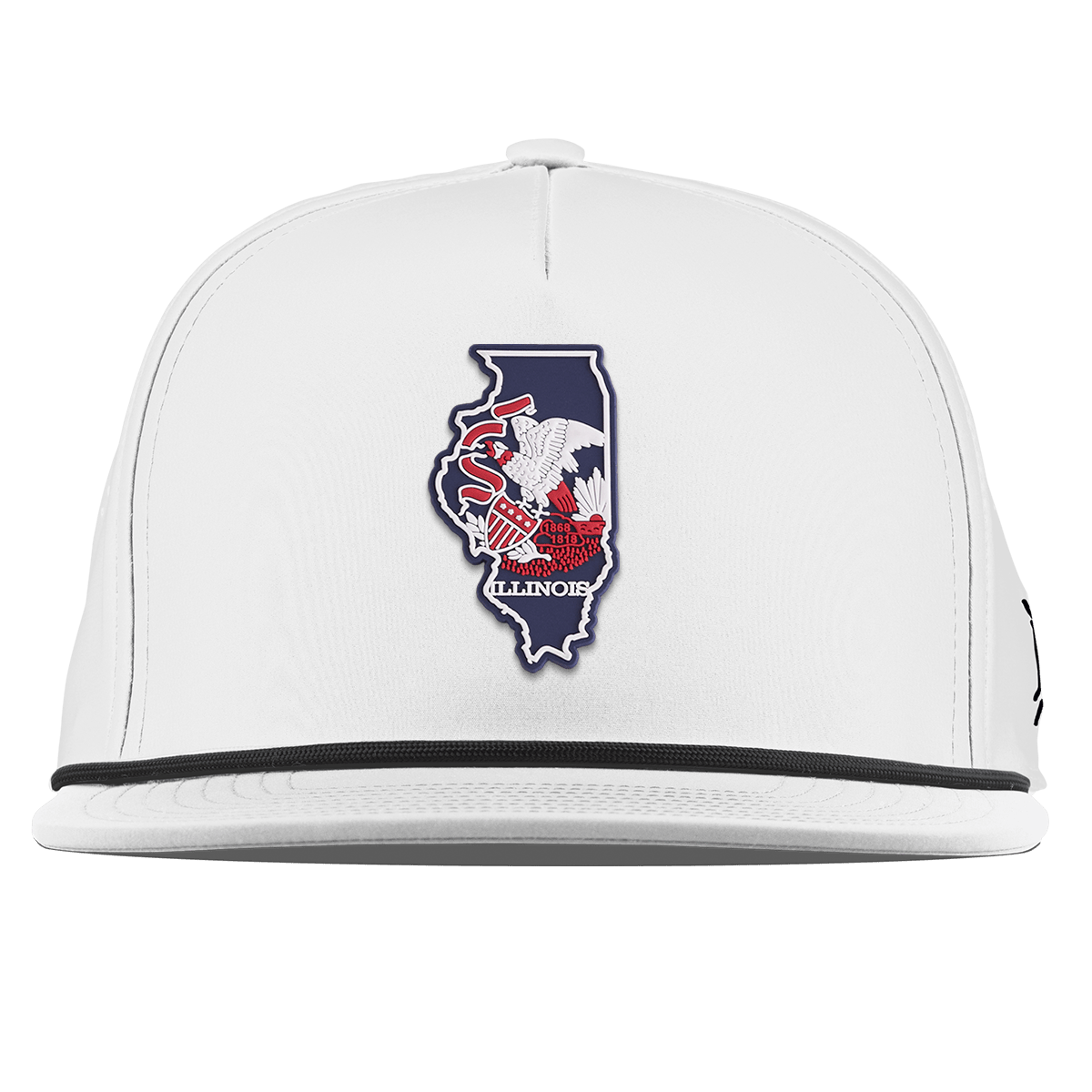 Illinois Patriot Series Flat 5 Panel Rope White
