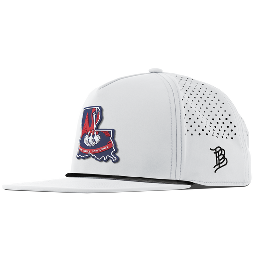 Louisiana Patriot Series Flat 5 Panel Rope White 