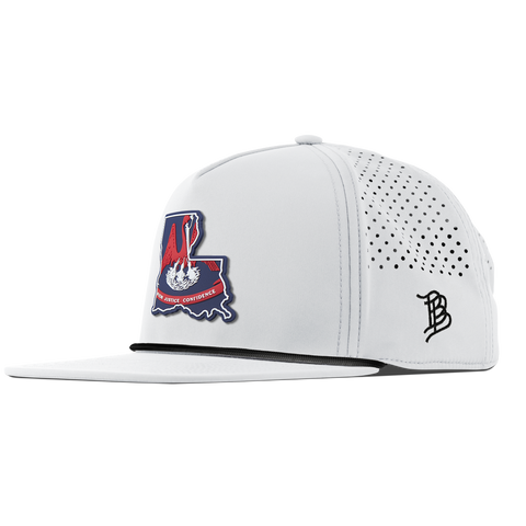 Louisiana Patriot Series Flat 5 Panel Rope White 