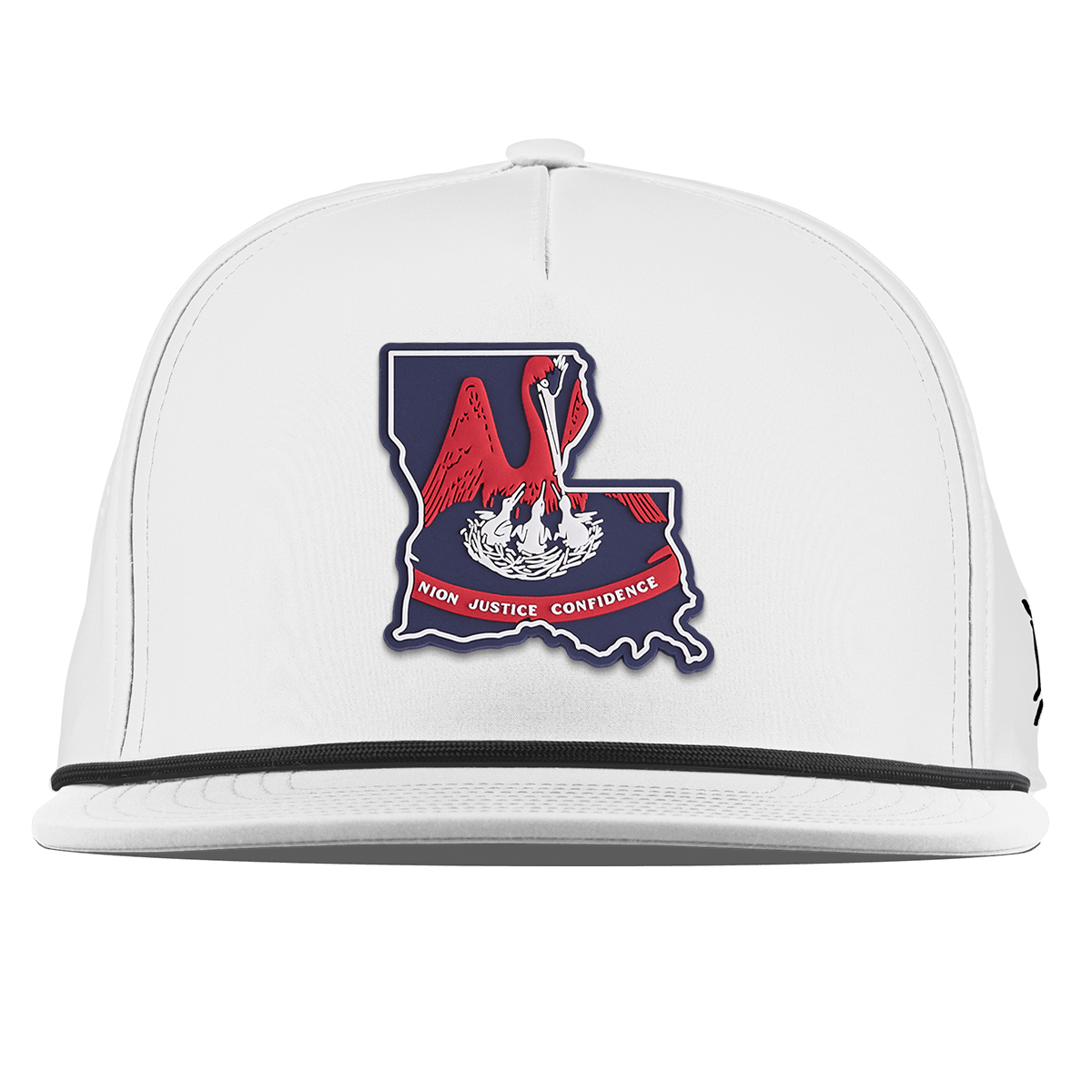 Louisiana Patriot Series Flat 5 Panel Rope White
