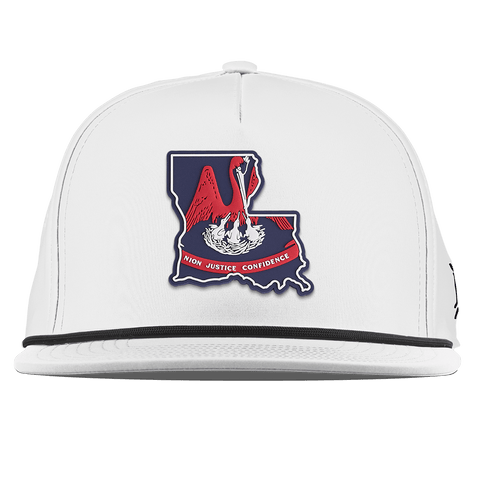 Louisiana Patriot Series Flat 5 Panel Rope White
