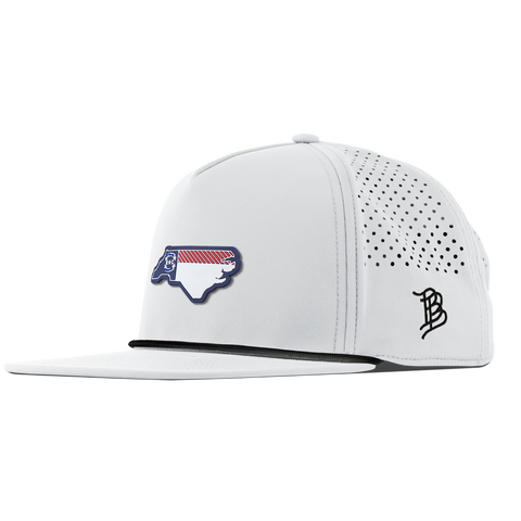 North Carolina Patriot Series Flat 5 Panel Rope White 