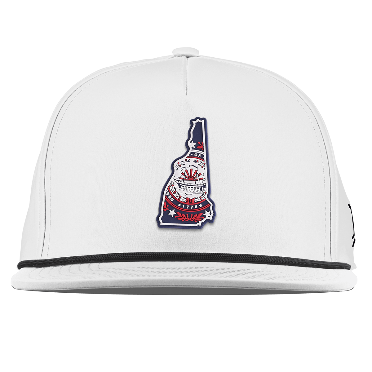 New Hampshire Patriot Series Flat 5 Panel Rope White