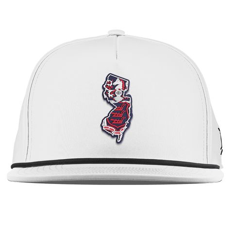 New Jersey Patriot Series Flat 5 Panel Rope White
